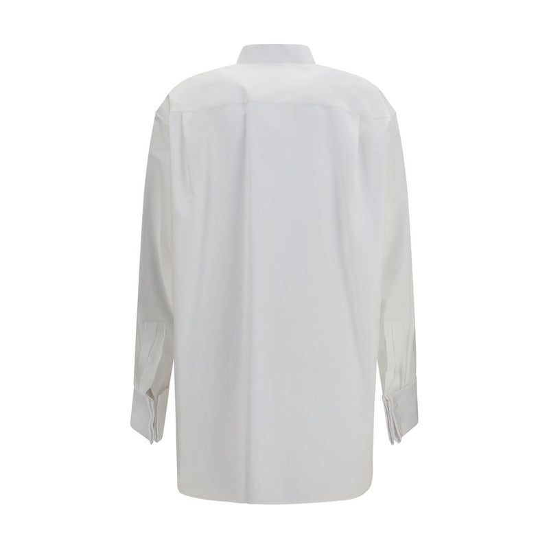 White Cotton Dress Shirt
