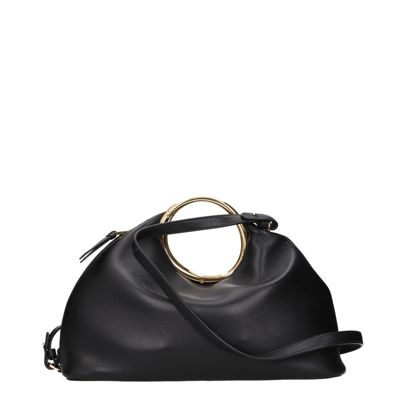Black Leather Handbag