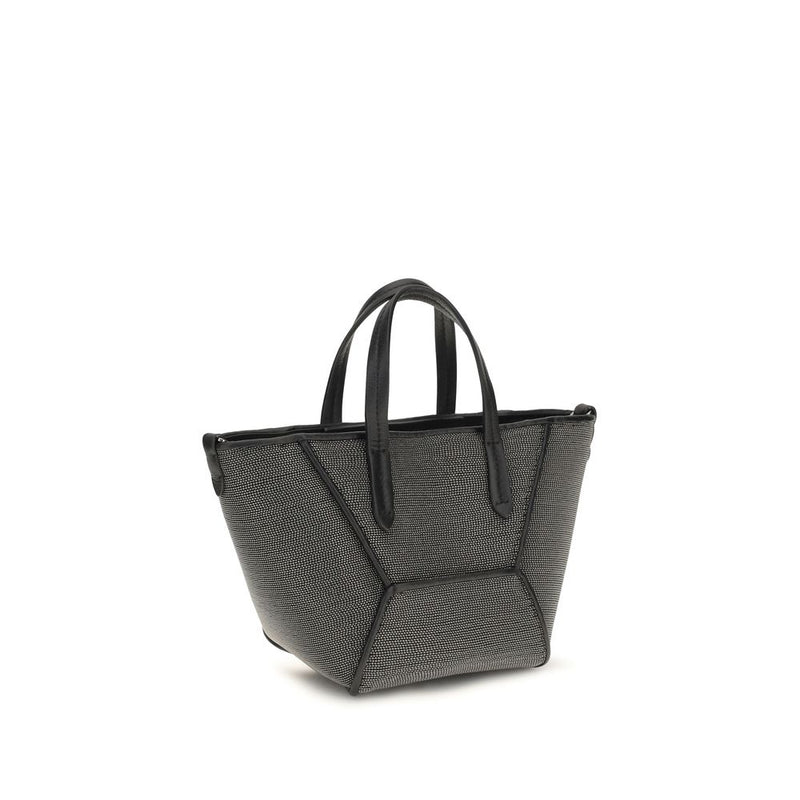 Black Calf Leather Bos Taurus Shoulder Bag