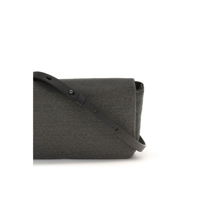 Black Leather Shoulder Bag