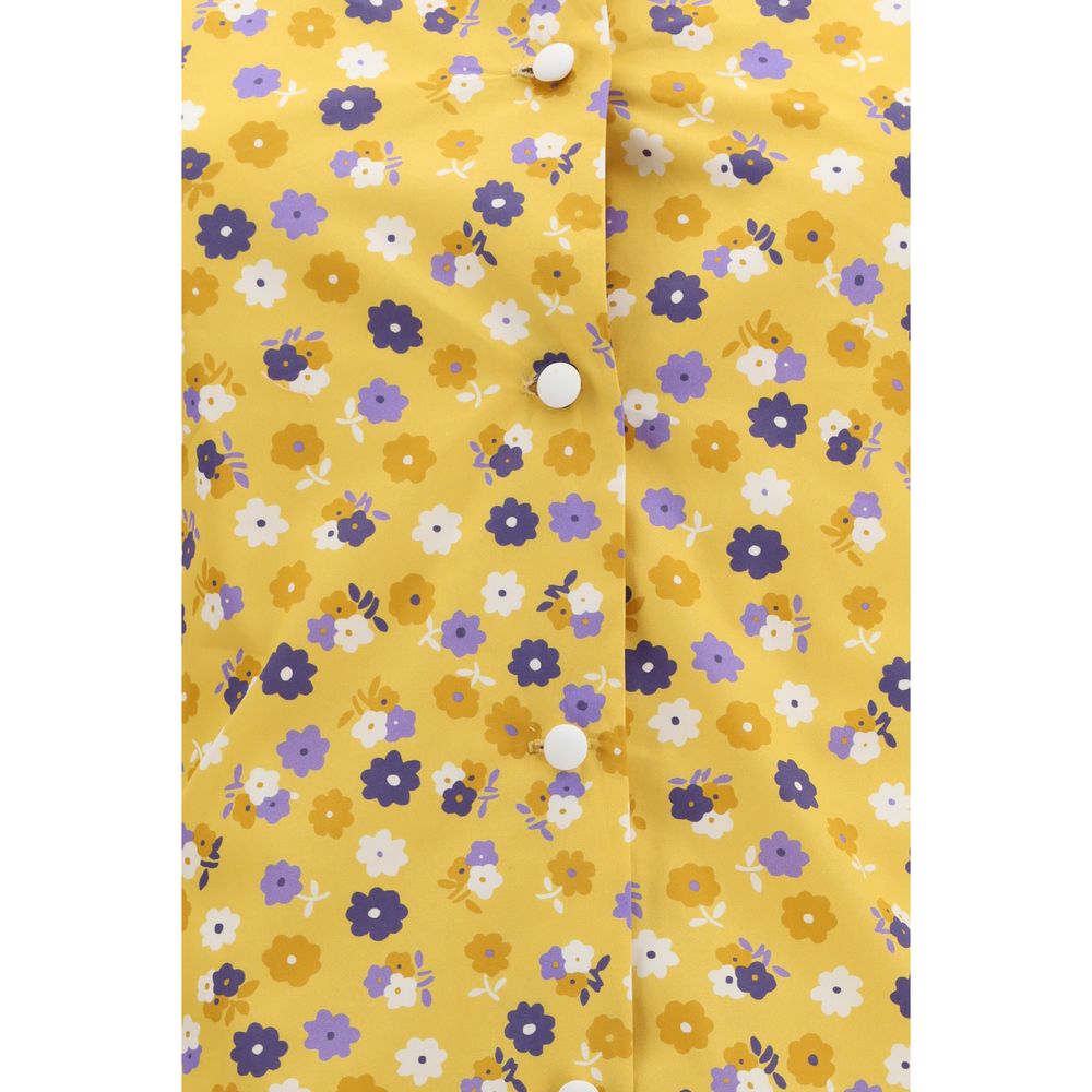 Bicolor Cotton Casual Dress