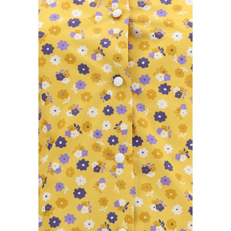 Bicolor Cotton Casual Dress