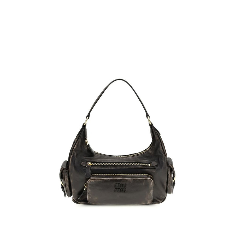 Brown Calf Leather Bos Taurus Shoulder Bag