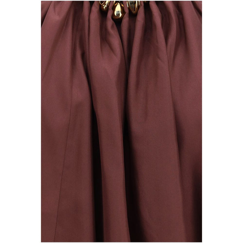 Bordeaux Silk Blouse