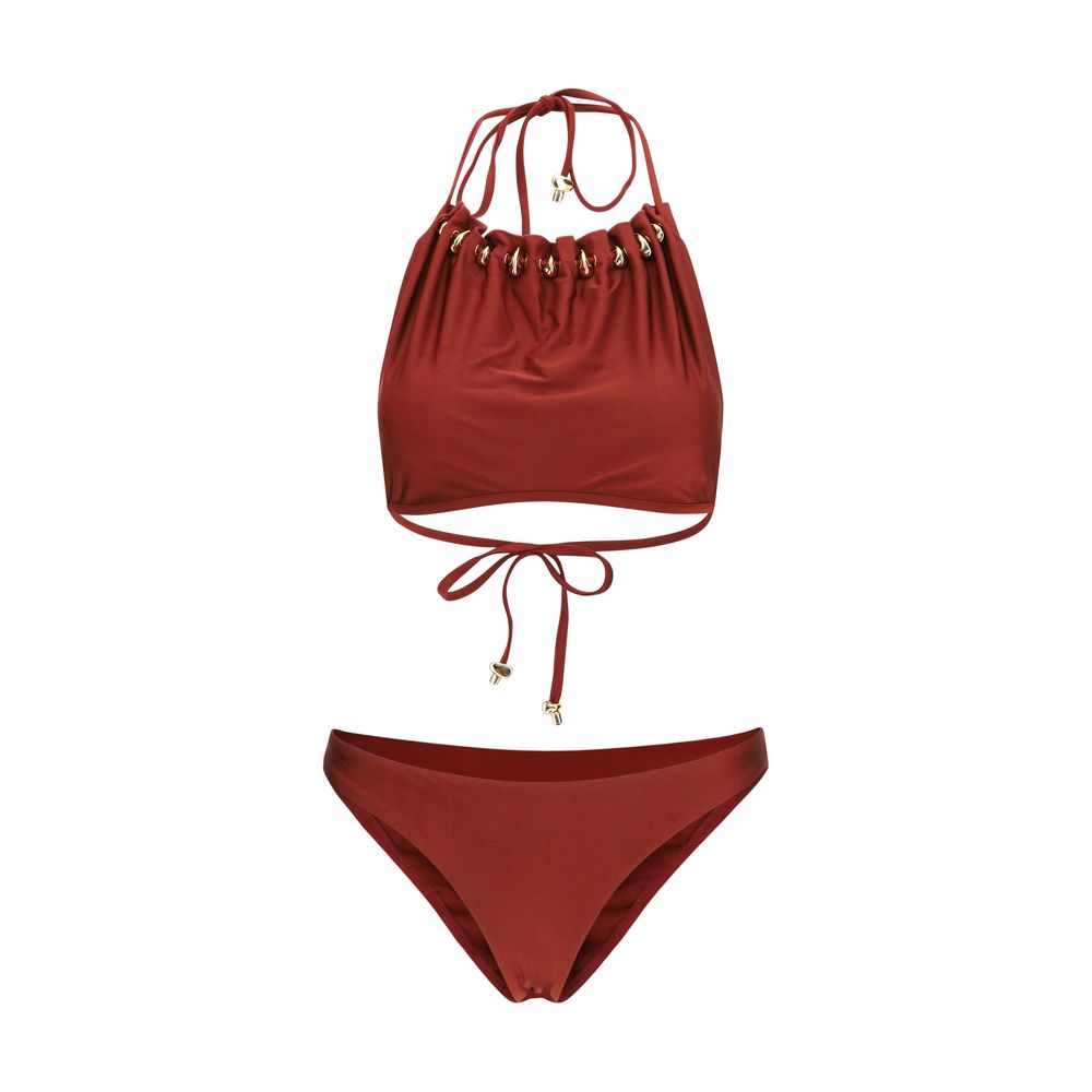 Multicolor Polyamide Bikini
