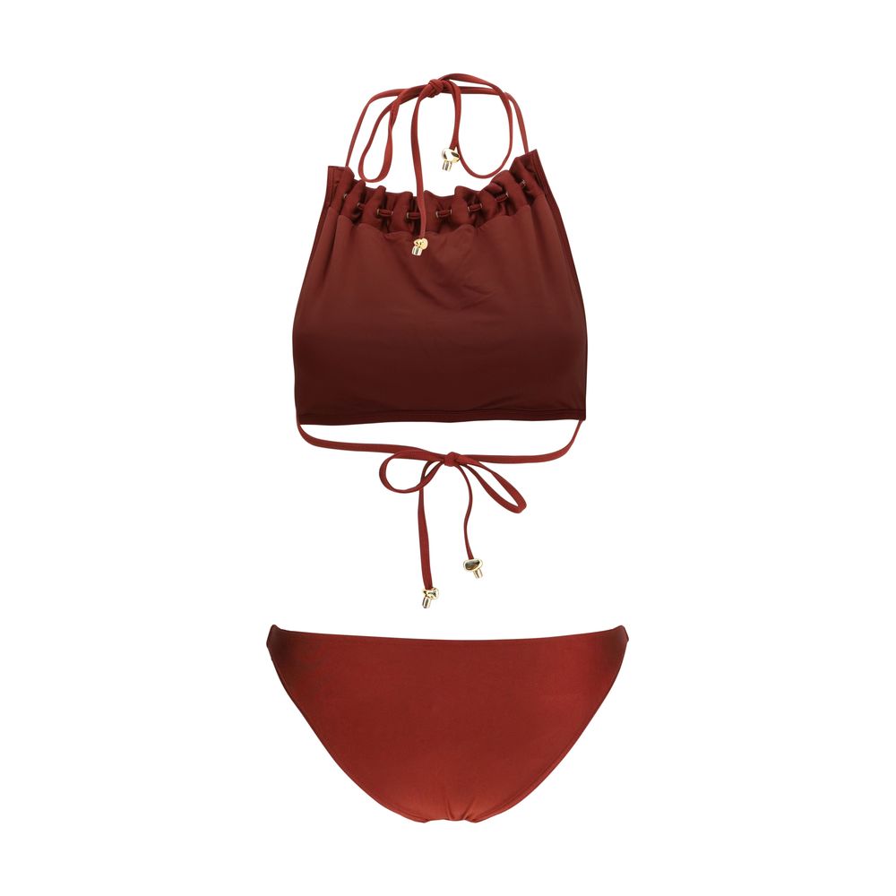 Multicolor Polyamide Bikini