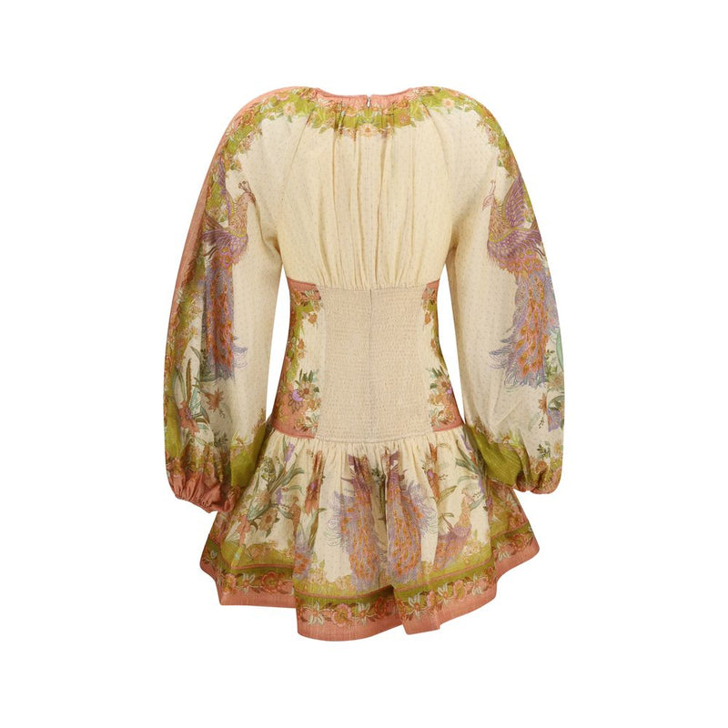 Multicolor Cotton Casual Dress