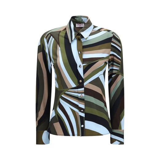 Multicolor Viscose Pattern Shirt