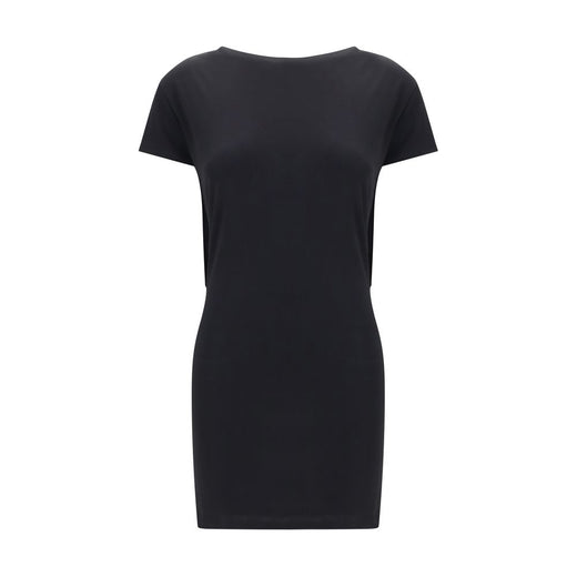 Black Viscose Cocktail Dress