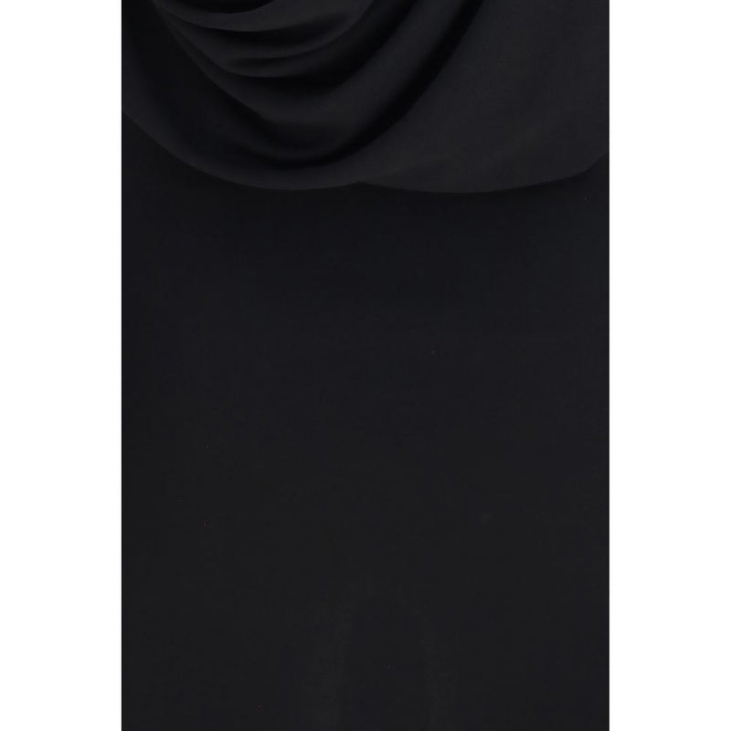 Black Viscose Cocktail Dress