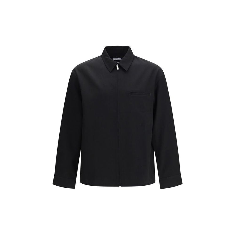 Black Wool Oves Aries Shirt