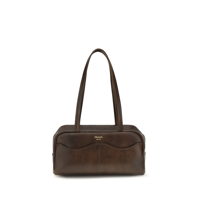 Brown Calf Leather Bos Taurus Shoulder Bag