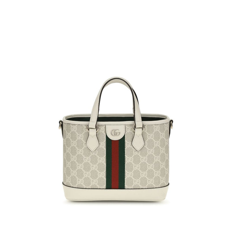 White Fabric Shoulder Bag