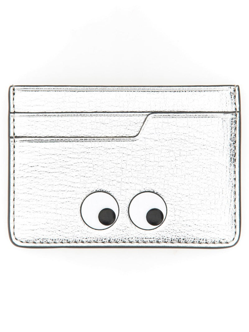 Anya Hindmarch Eyes Motif Silver Card Case — Cases