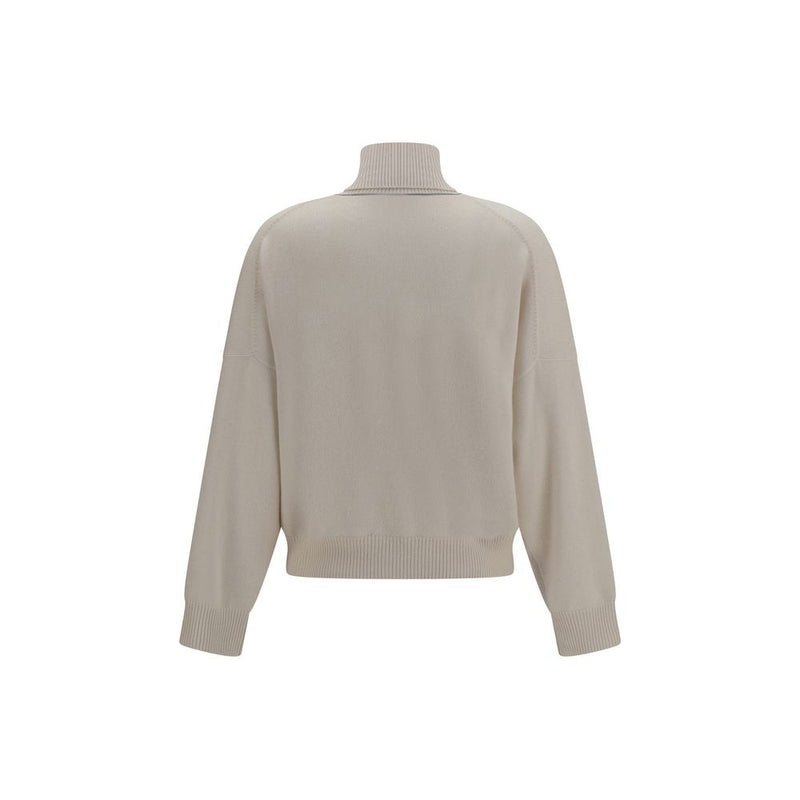 Beige Cashmere Sweater