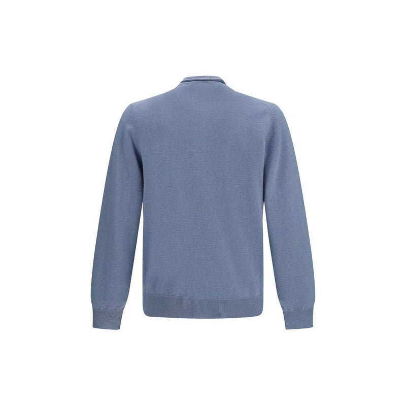 Blue Cashmere Cardigan