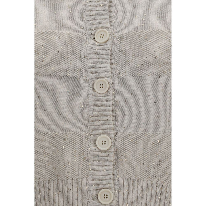 Beige Cotton Sweatshirt