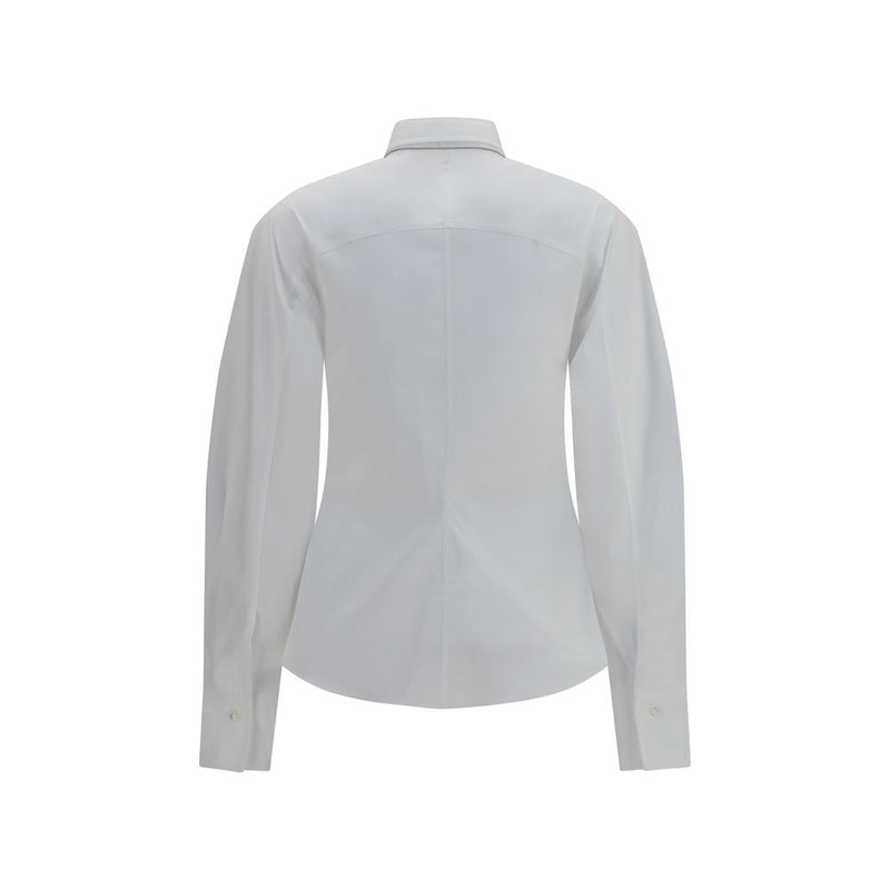 White Cotton Dress Shirt