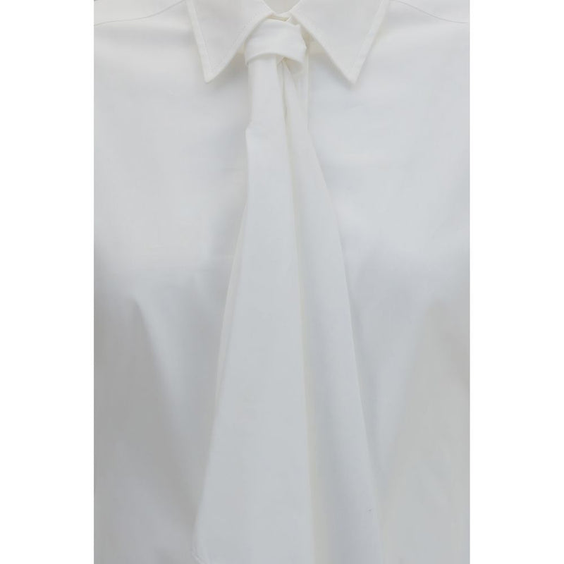 White Cotton Dress Shirt