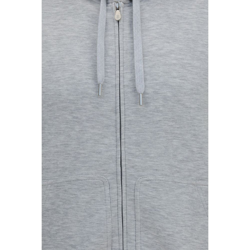 Gray Cotton Sweatshirt