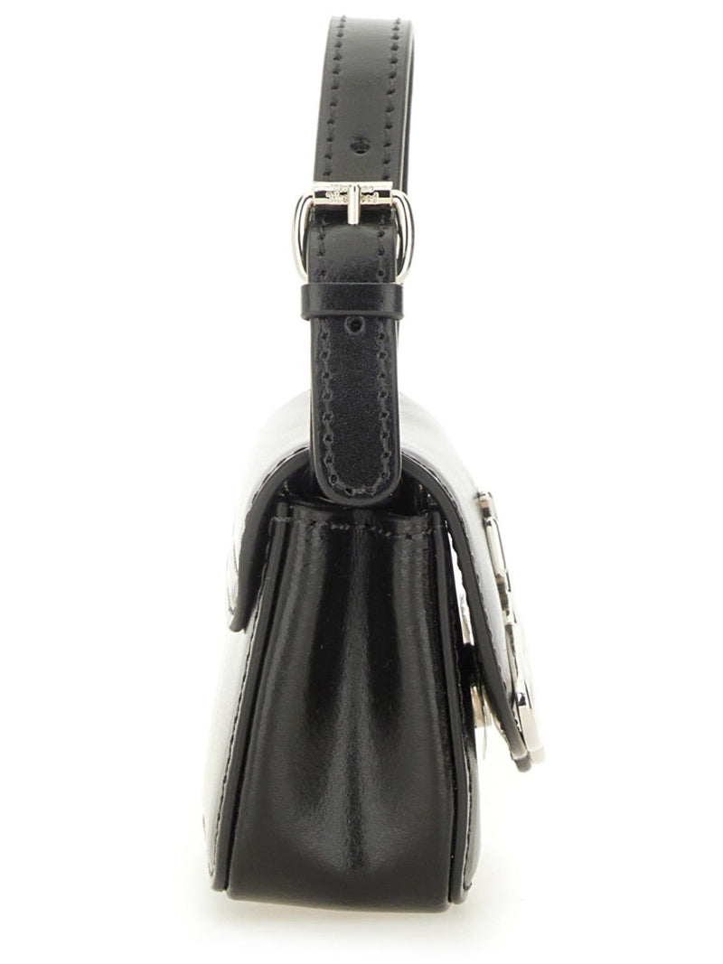 Vivienne Westwood Linda Mini Bag — Black Cow Leather