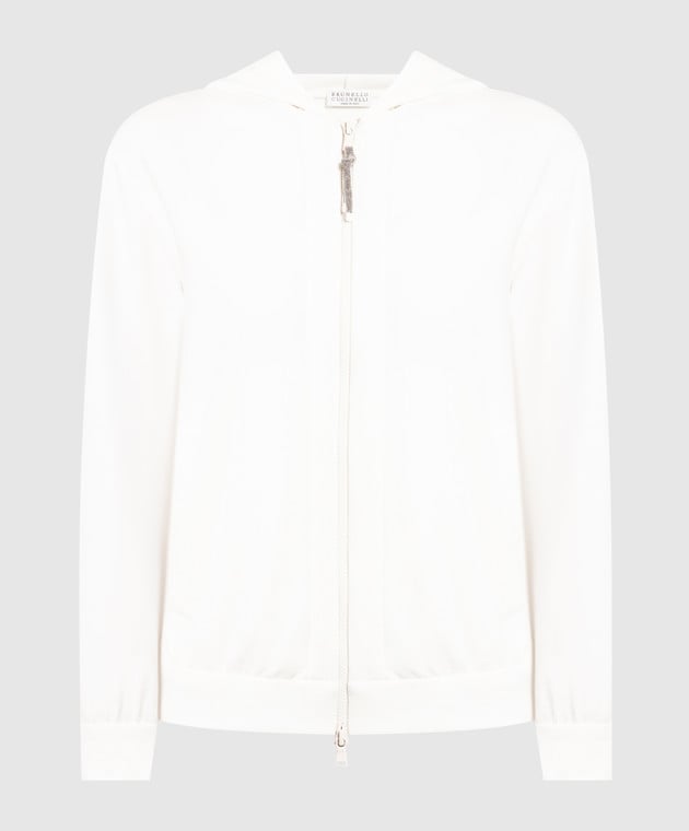 Beige Cotton Sweatshirt