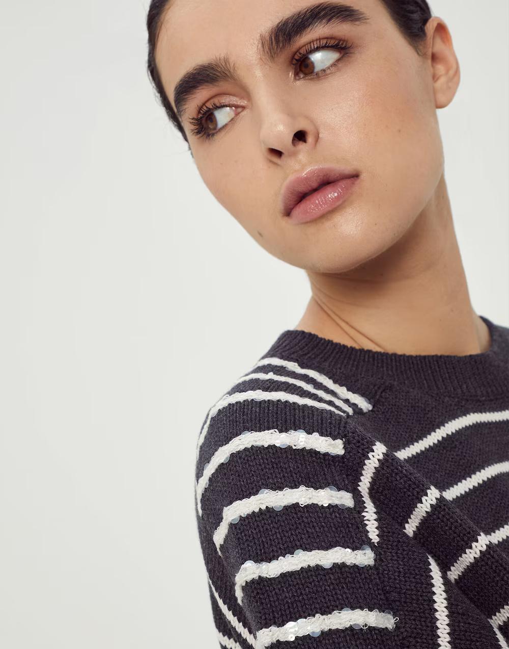 Multicolor Cotton Sweatshirt