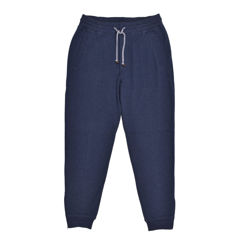 Blue Cotton Joggers (Workout Pants)