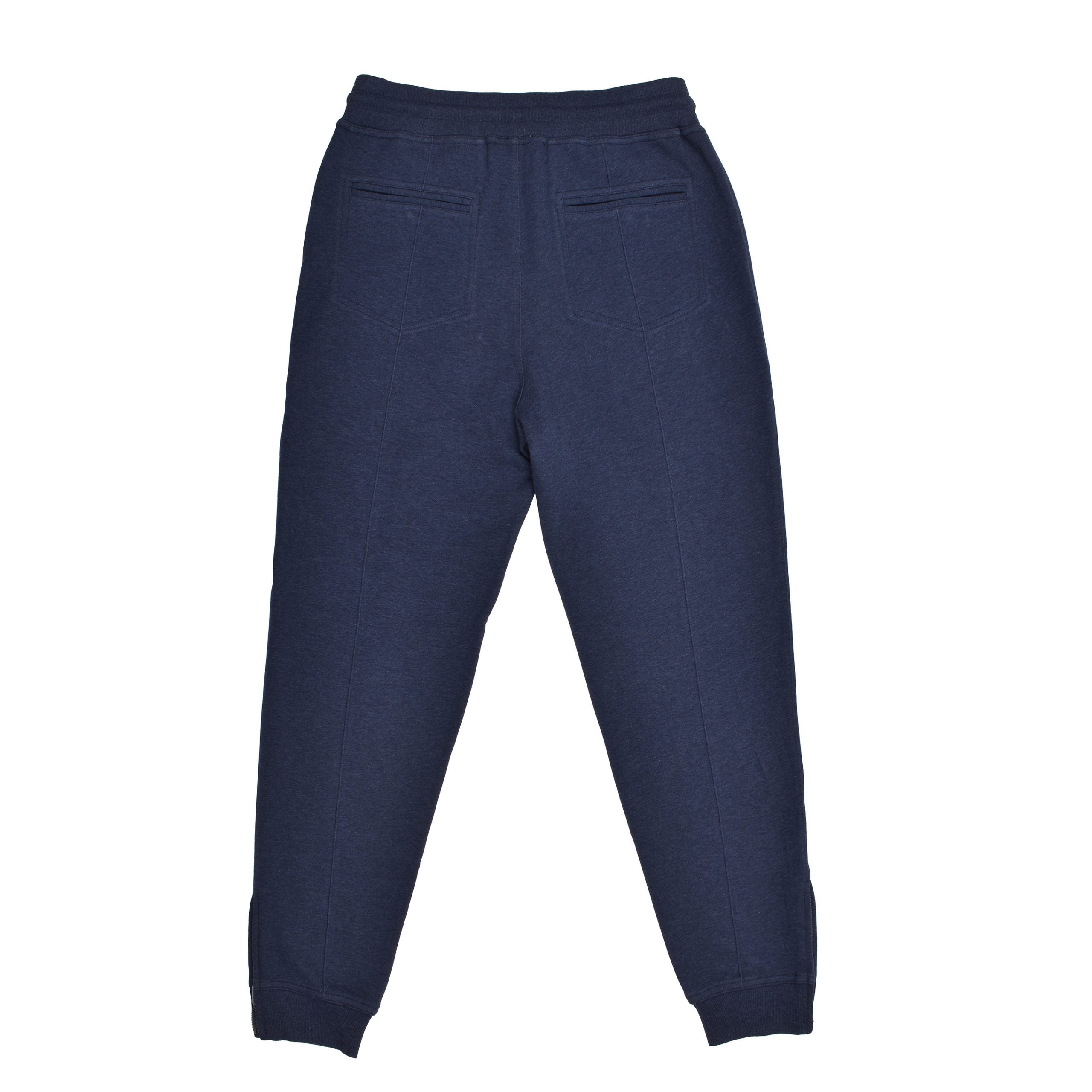 Blue Cotton Joggers (Workout Pants)