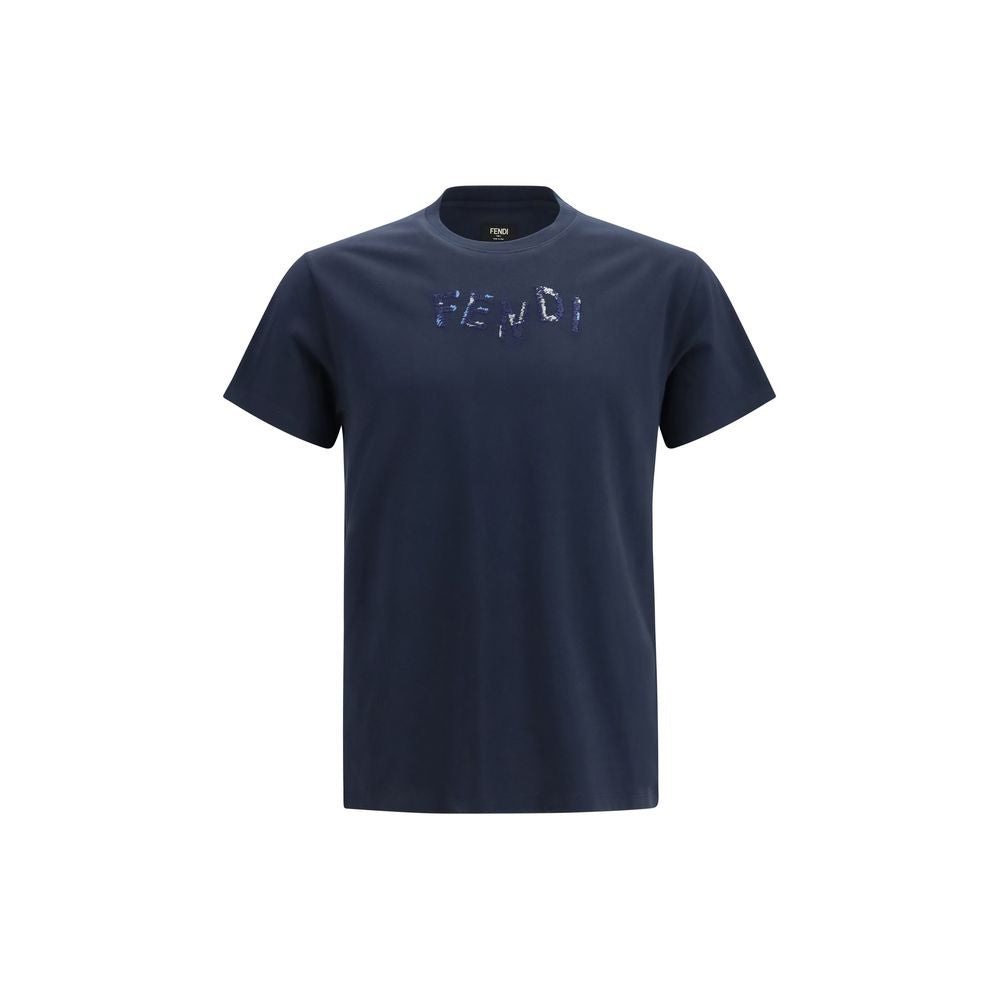 Blue Cotton T-Shirt