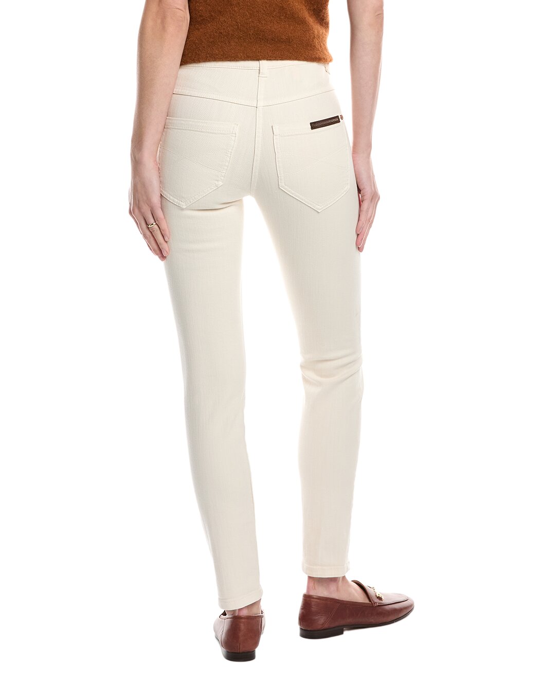 Gray Cotton Casual Pants