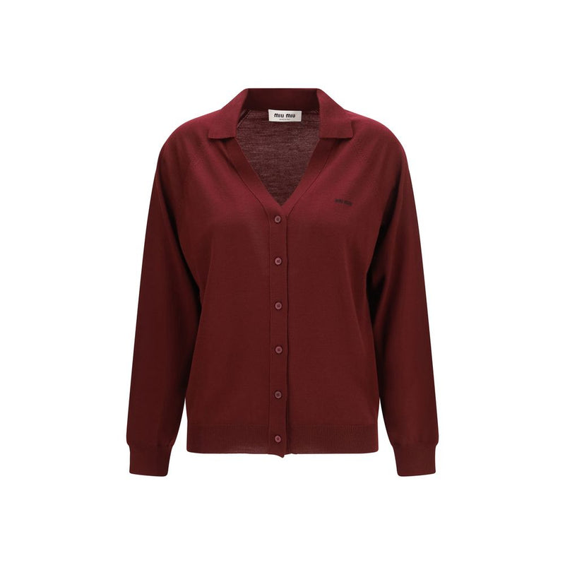 Bordeaux Wool Oves Aries Cardigan