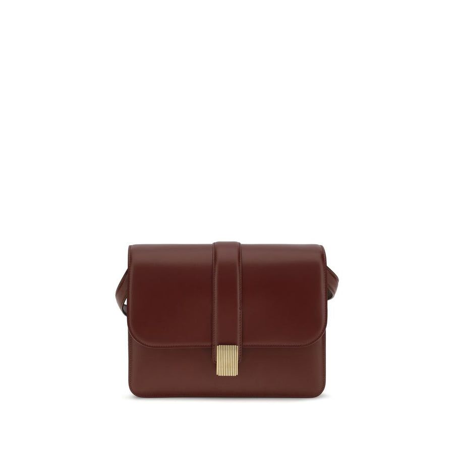 Bordeaux Calf Leather Bos Taurus Shoulder Bag