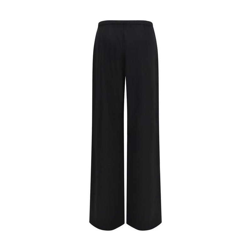 Black Wool Oves Aries Casual Pants