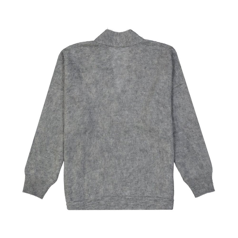 Gray Wool Sweatshirt