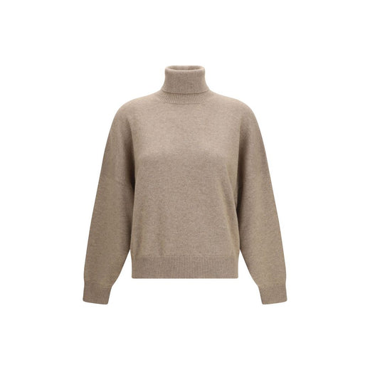 Brown Cashmere Turtleneck