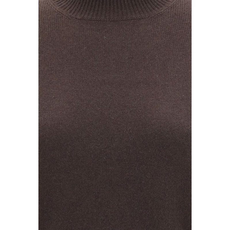 Brown Cashmere Turtleneck