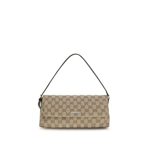 Brown Polyester Handbag