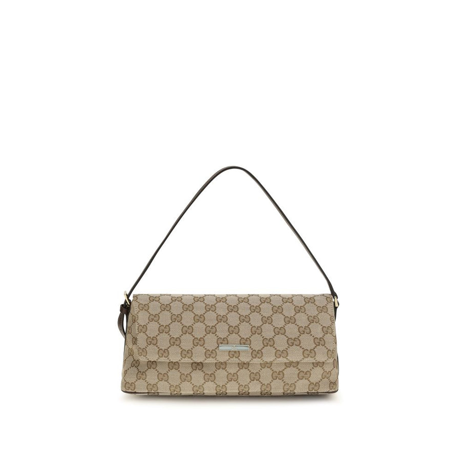 Brown Fabric Handbag