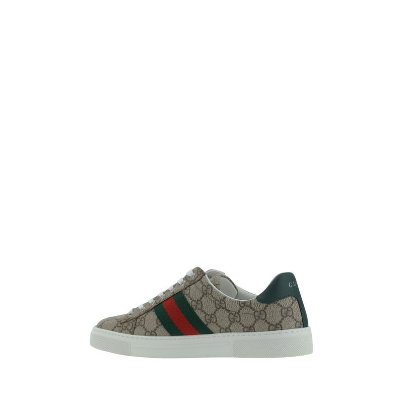 Multicolor Fabric Low Top Sneakers