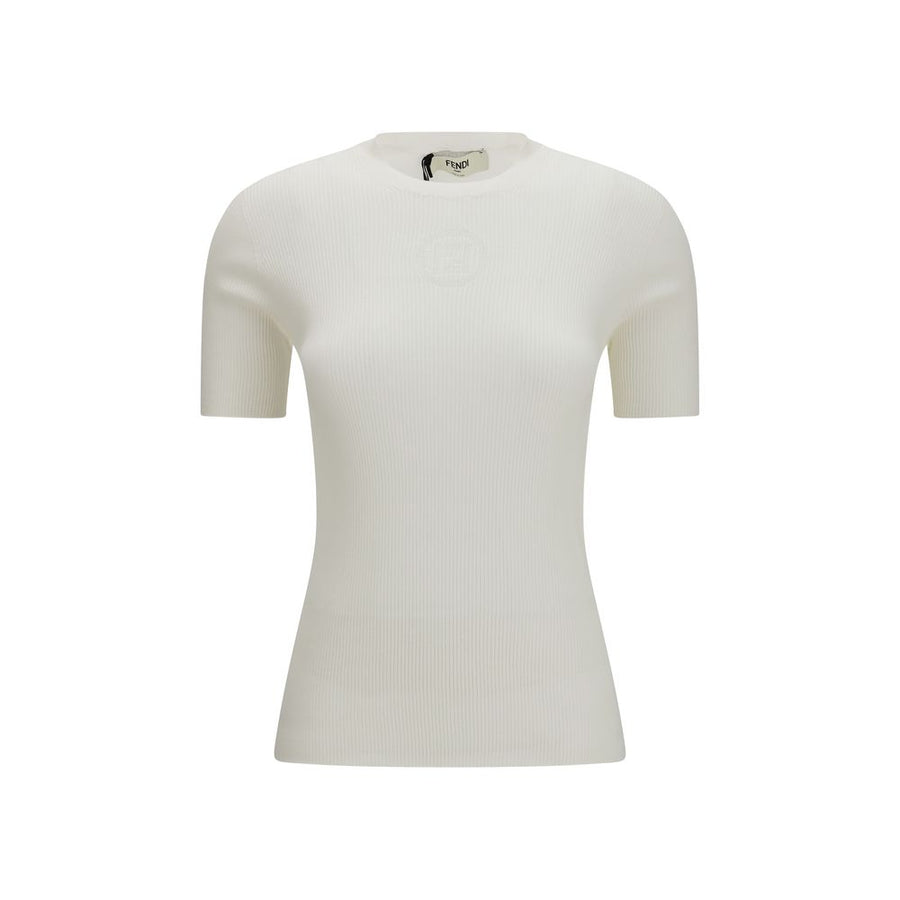 White Cotton Sweatshirt