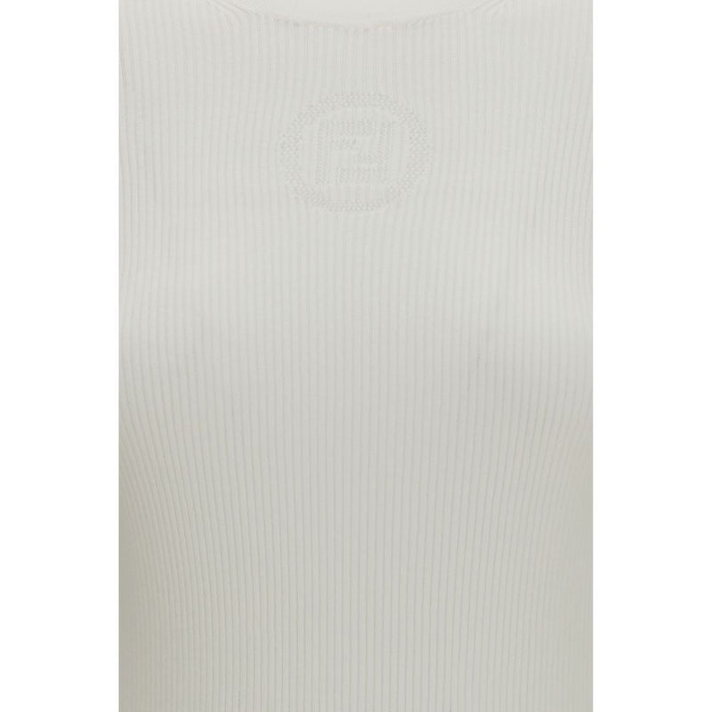 White Cotton Sweatshirt