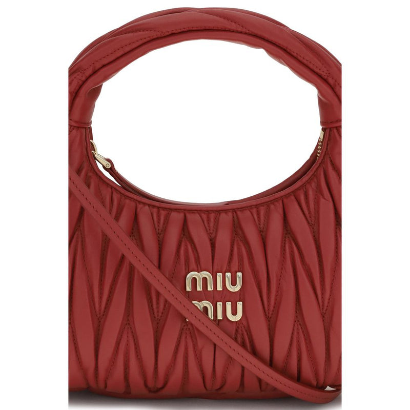 Red Calf Leather Bos Taurus Handbag