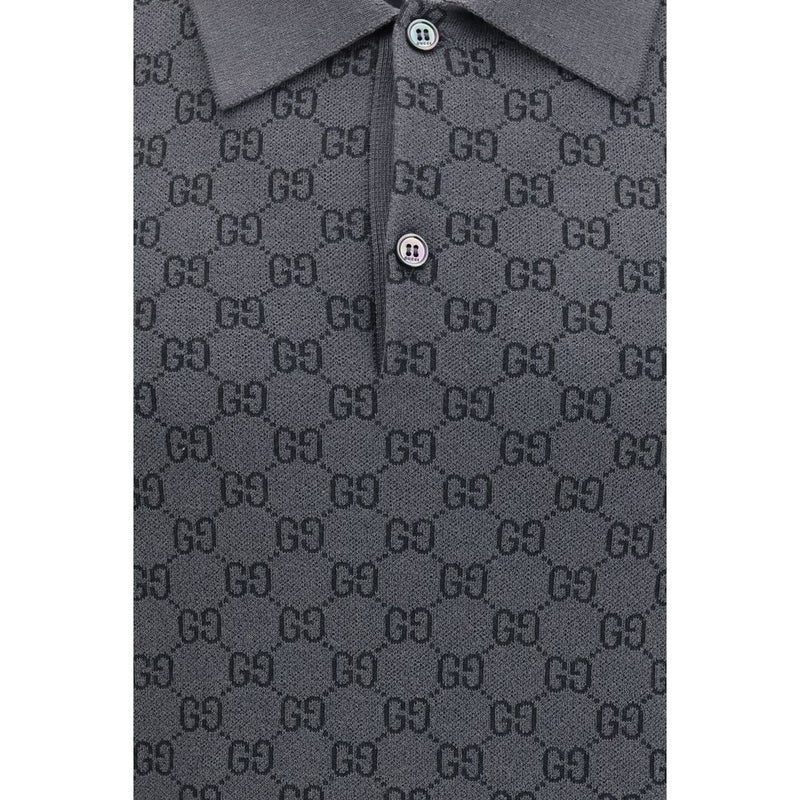 Gray Lamb Ovis Aries Polo Shirt