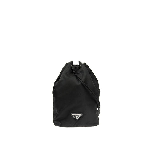 Black Nylon Handbag