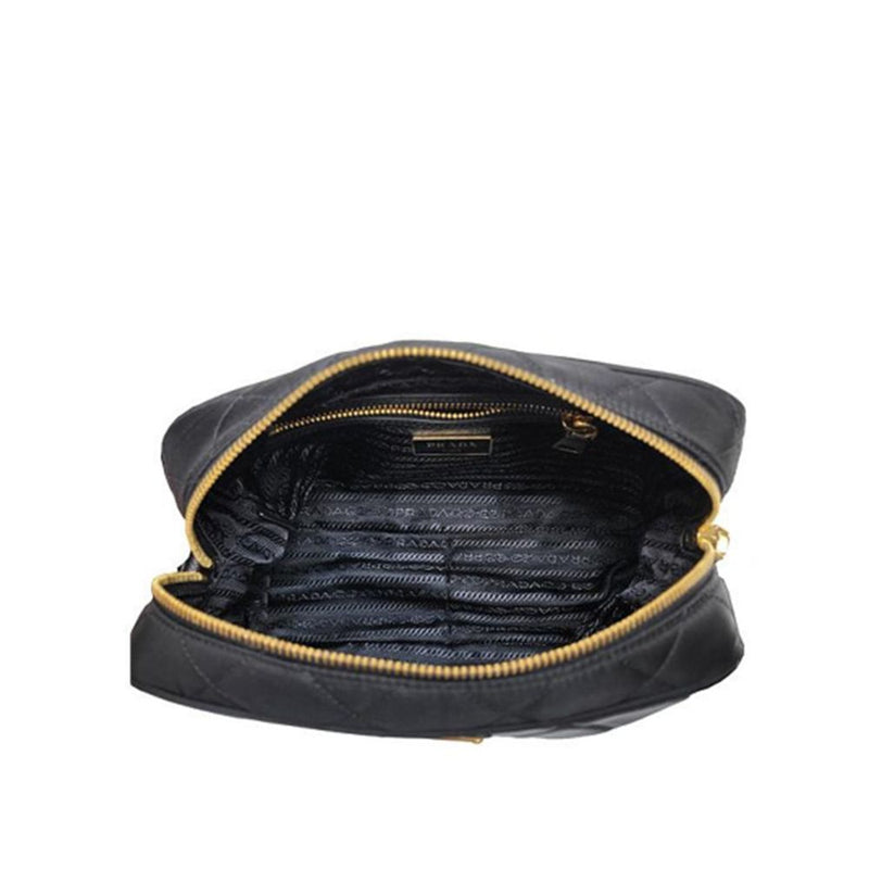 Black Nylon Crossbody Bag