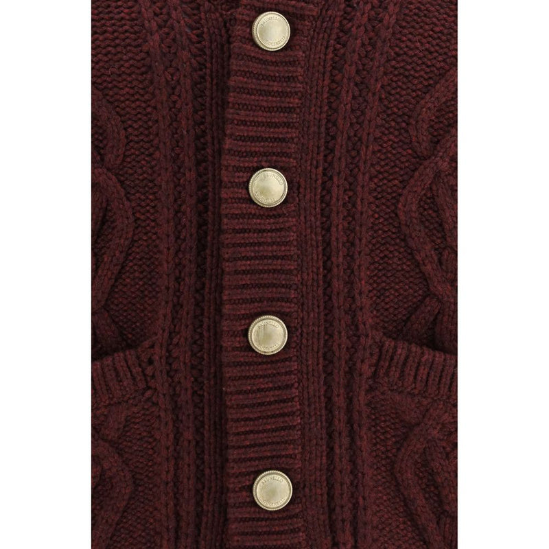 Bordeaux Cashmere Cardigan