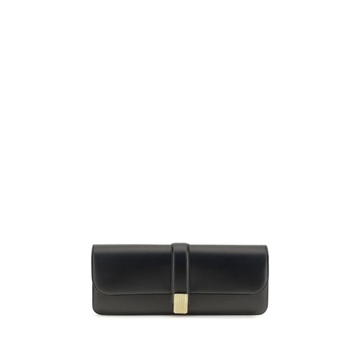 Black Calf Leather Bos Taurus Clutch Bag