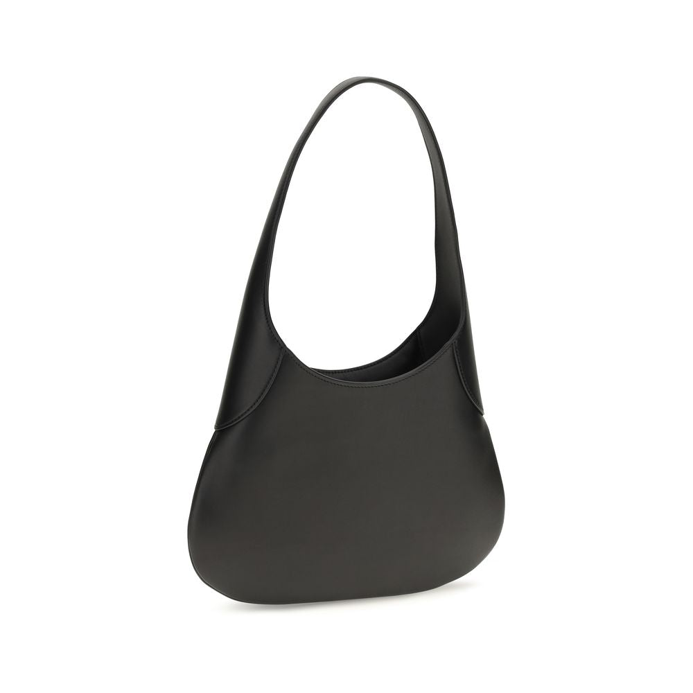 Black Calf Leather Bos Taurus Handbag