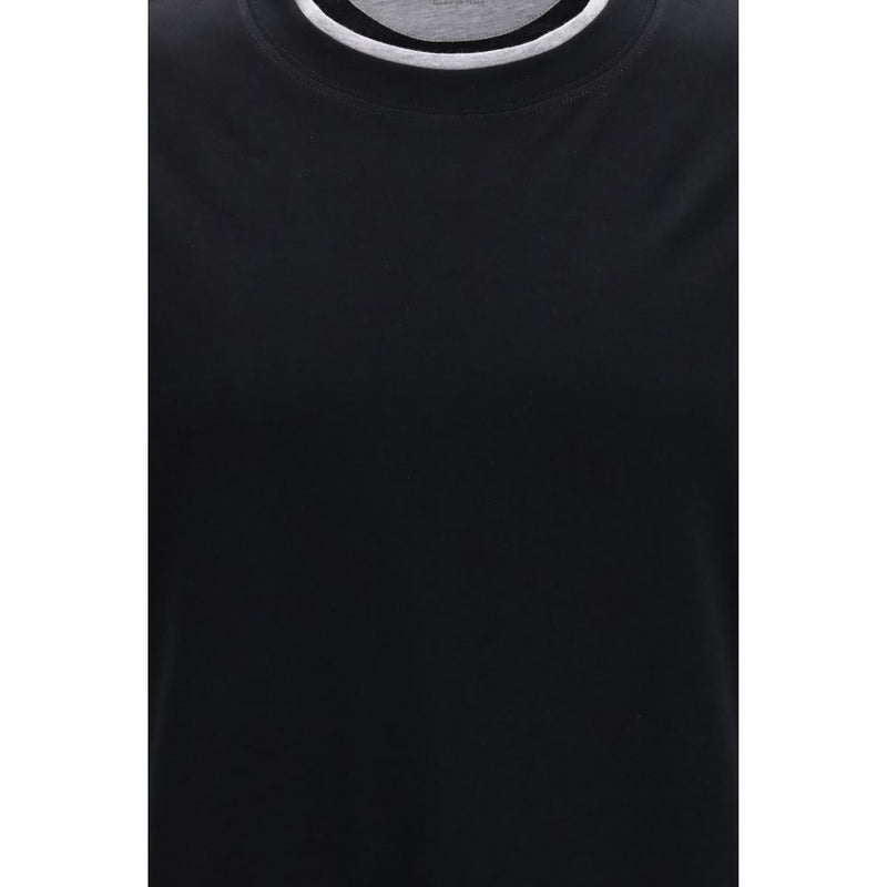 Black Cotton T-Shirt